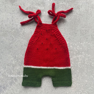 Watermelon Baby Romper