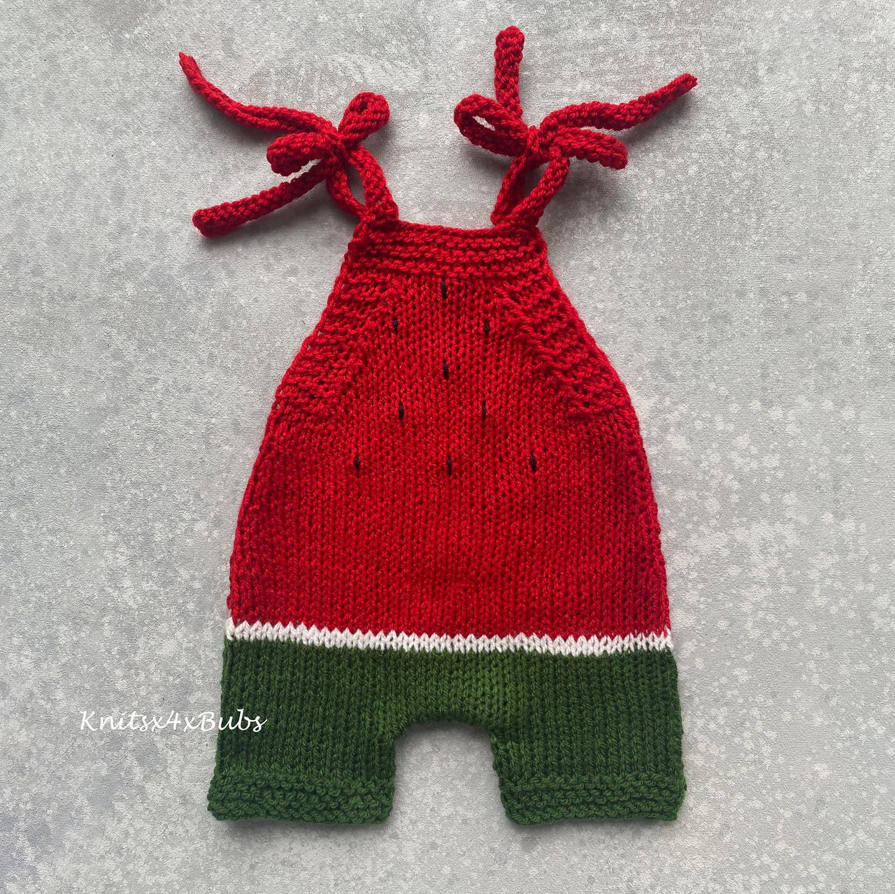 Watermelon Baby Romper