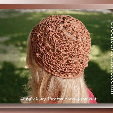 0747 Lady's Lace Double Pineapple Hat