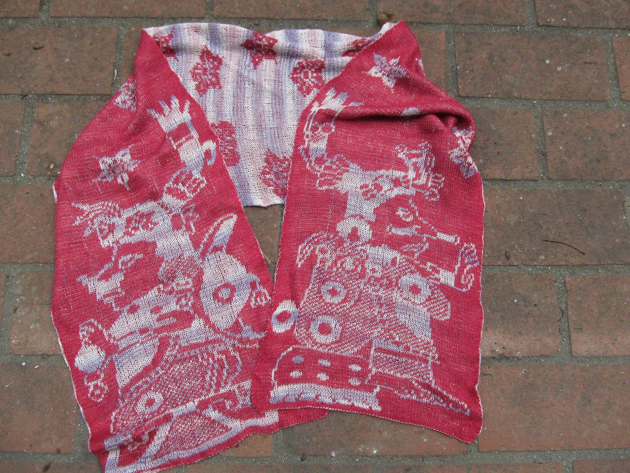 Aztec Twins Scarf
