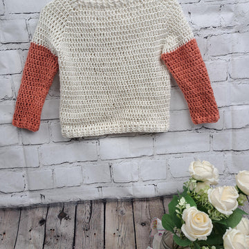 Baby Spring Rose Crochet Raglan