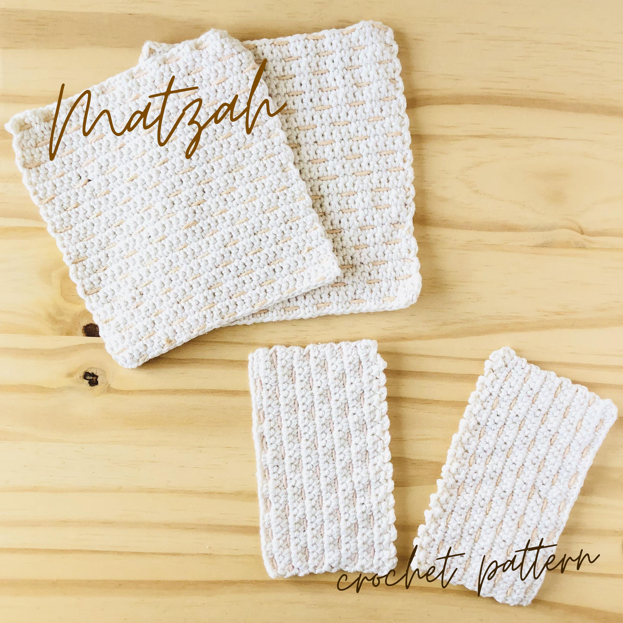 Matzah Crochet Pattern
