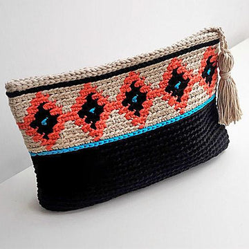 Tapestry Crochet Pochette