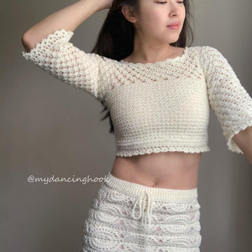 Сrochet shells skirt.