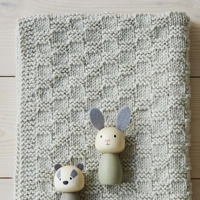 Jacket, Jumper, Beanie, Hat & Blanket - Layette Knitting Pattern for Babies in Debbie Bliss - Downloadable PDF
