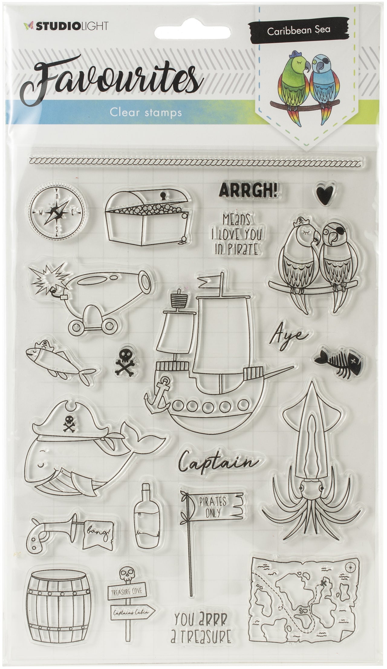 Studio Light Favourites A5 Stamps - 594892