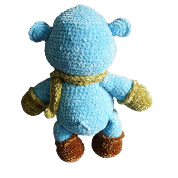 Crochet Pattern Hippo Bruno