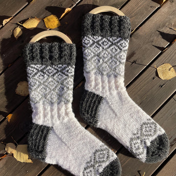 Frosty morning socks
