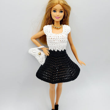 Barbie Skirt Dress and Purse