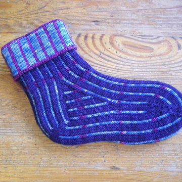 Pinstripe DK Socks 389