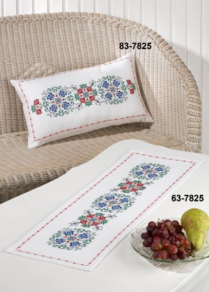 Permin Timeless Tablerunner Cross Stitch Kit