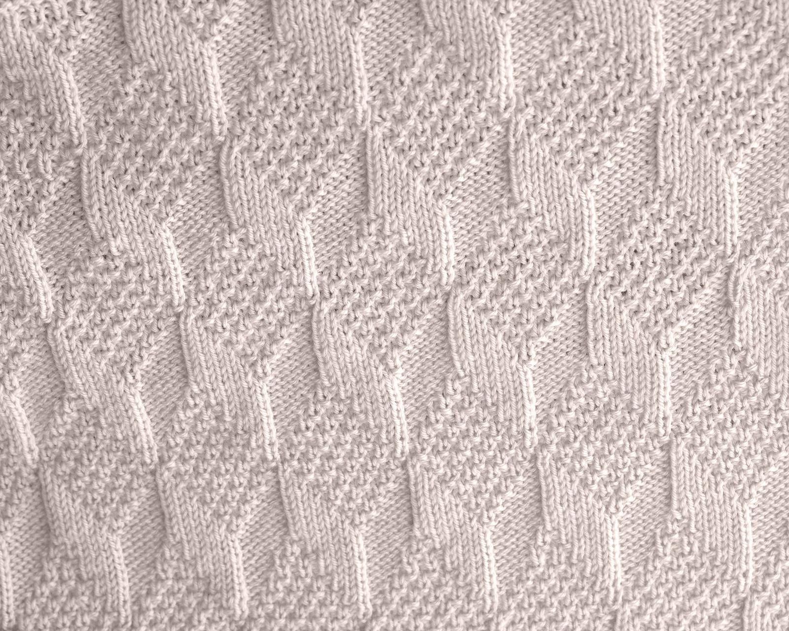 Diamond Baby Blanket