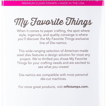 My Favorite Things Birdie Brown Stamps 6"X8" - Picture Perfect