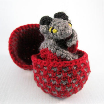 Tiny Dragon Hatchlings in Eggs Amigurumi