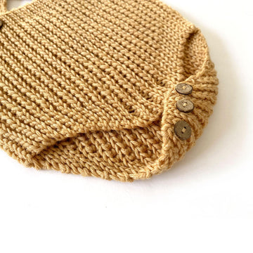 12-18 months size -PEEKABOO Crochet Diaper Cover