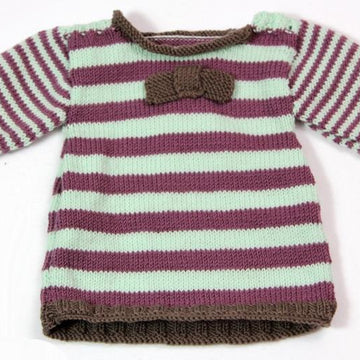 Strickanleitung Babypullover Hanna & Hannes in den Größen 62 bis 92, für mutige Anfänger