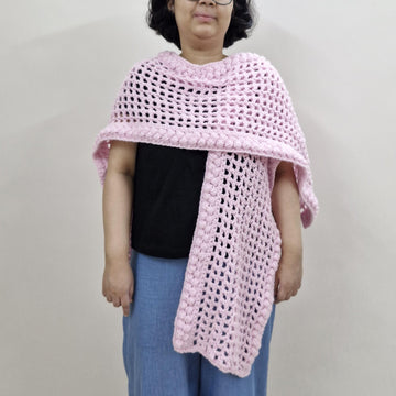 Rosebud Mist Ruana