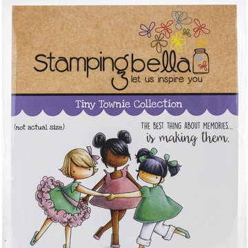Stamping Bella Cling Stamps - Playing Ring Around Rosie