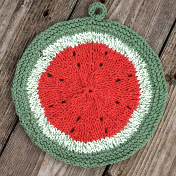 Melon Dishcloth in Lily Sugar 'n Cream Solids