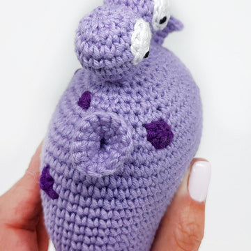 Amigurumi alien plush