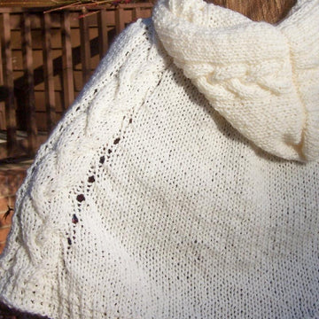 Winter Wonderland Cape (a hooded poncho)