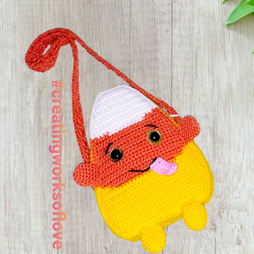 Kids Candy Corn Purse