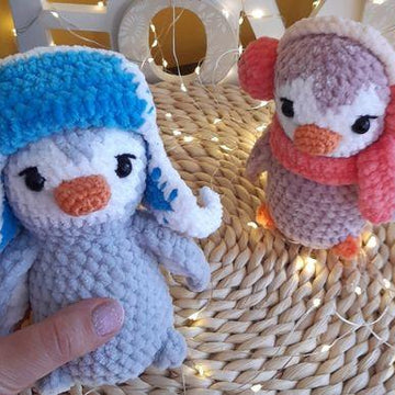 Penguin crochet pattern, amigurumi animals