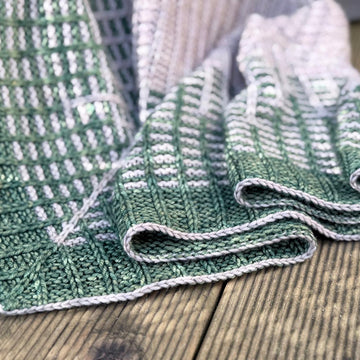 Emerald Echo Shawl