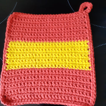 Patriotic potholders - patriotische Topflappen