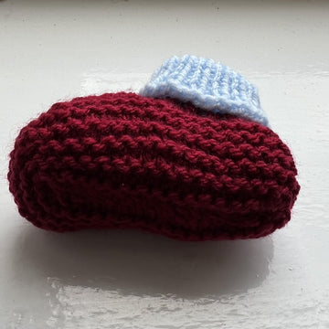 Aston Villa Football Club Baby Booties