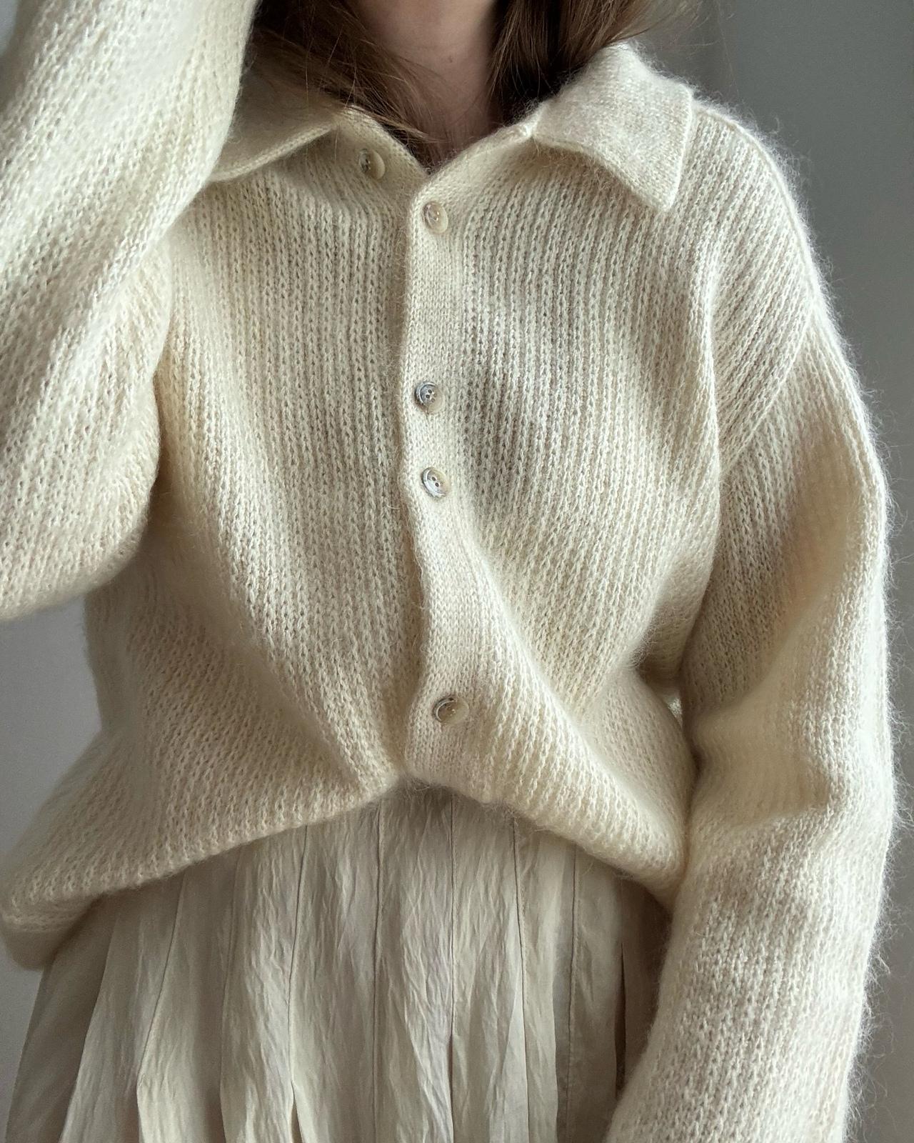 Chantal Collar Cardigan