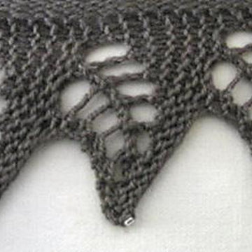 K803-Embossed Leaves Shawl