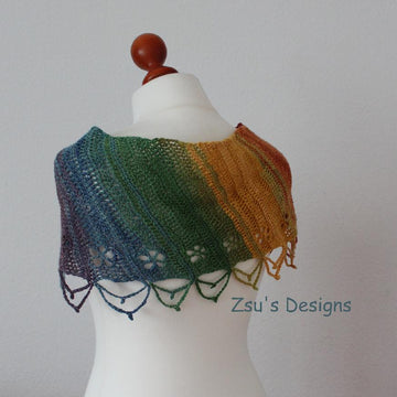 Blooming Bands Shawlette