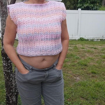 Aphrodite Cropped Sweater