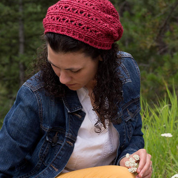Very Slouchy V-Stitch Hat