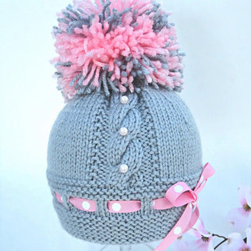 Pattern Knitting Hat Newborn Hat