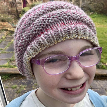 Beehive Beanie and Neck Warmer