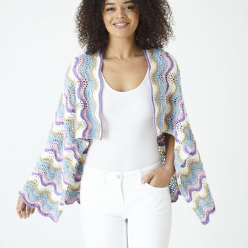Wrap & Shawl in King Cole Cottonsmooth DK - 5843pdf - Downloadable PDF