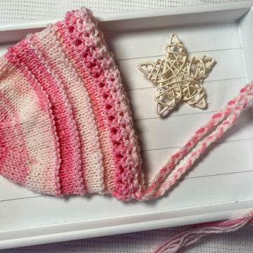 Purly Baby Bonnet