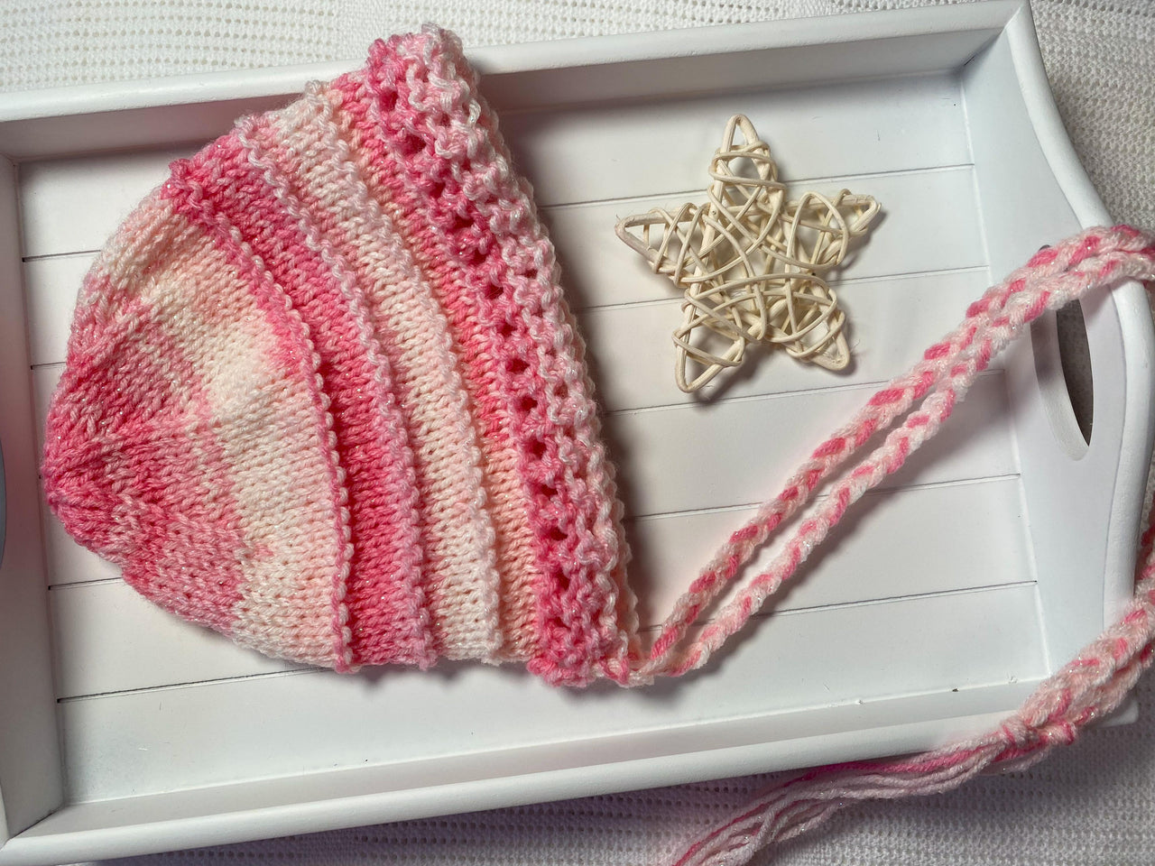 Purly Baby Bonnet