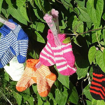 Tiny stripes (baby socks)