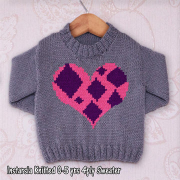 Intarsia - Heart of Diamonds - Chart Only