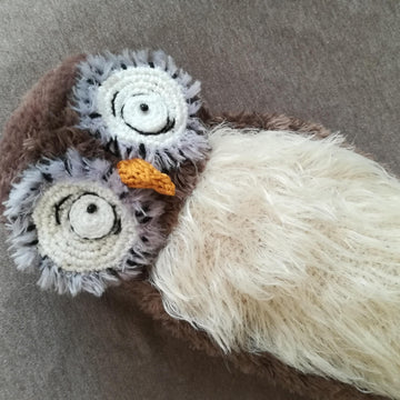 Toy knitting patterns - Knit your Owl from the book about Winnie the Pooh,11 inc