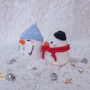 Amigurumi Christmas Snowman