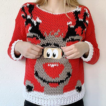 Reindeer Christmas Sweater