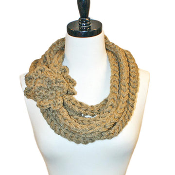 Golden Gate Necklace Scarf