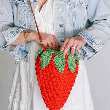 Strawberry Season Purse