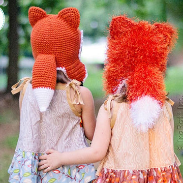Moxie and Roxy The Fox Tail Crochet Pattern