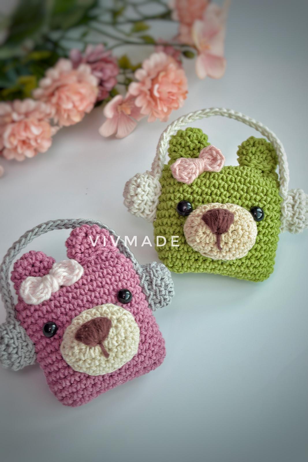 Bear AirPods Pouch