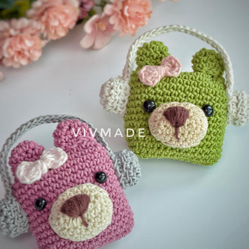 Bear AirPods Pouch